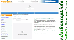 Desktop Screenshot of happytime24.de